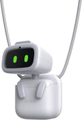 Aibi Pocket Pet - Wearable Robot | ChatGPT Powered AI Companion with Voice Commands, Emotional Interaction, Singing & Dancing | Magnetically Attaches to Anywhere | Ultra Portable
