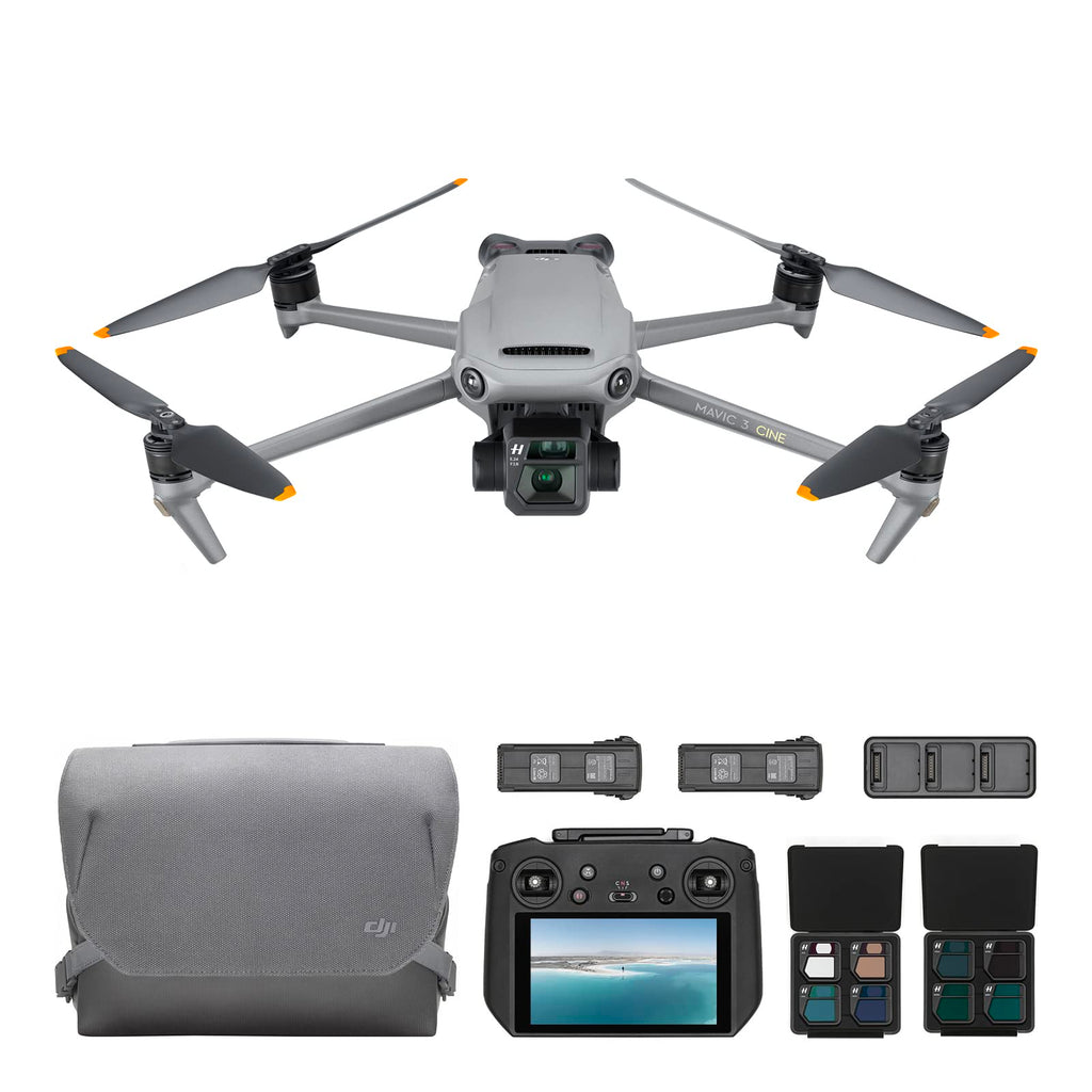 DJI Mavic 3, Drone with 4/3 CMOS Hasselblad Camera, 5.1K Video, Omnidirectional Obstacle Sensing, 46 Mins Flight, Advanced Auto Return, 15km Video Transmission, FAA Remote ID Compliant, Gray