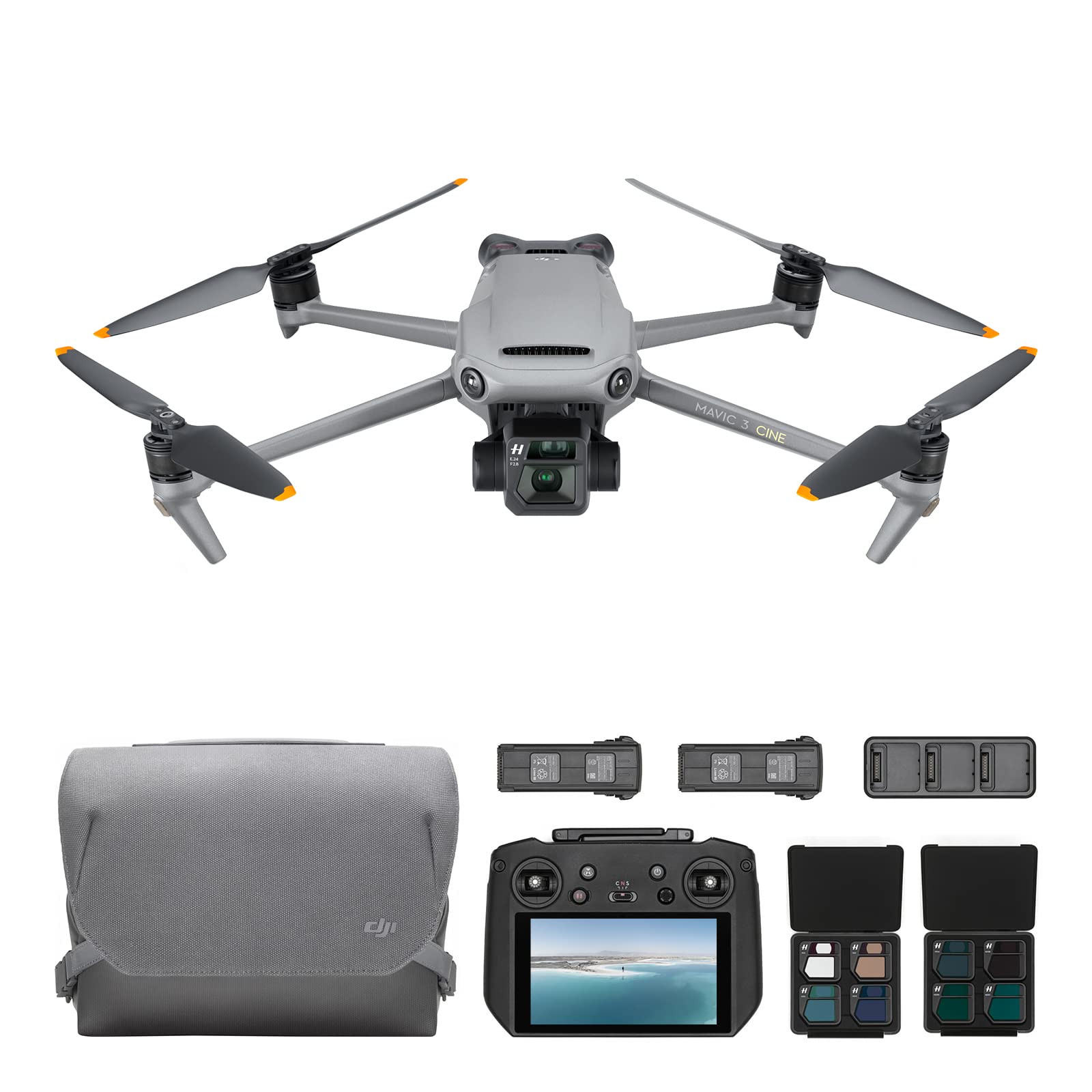 DJI Mavic 3, Drone with 4/3 CMOS Hasselblad Camera, 5.1K Video, Omnidirectional Obstacle Sensing, 46 Mins Flight, Advanced Auto Return, 15km Video Transmission, FAA Remote ID Compliant, Gray