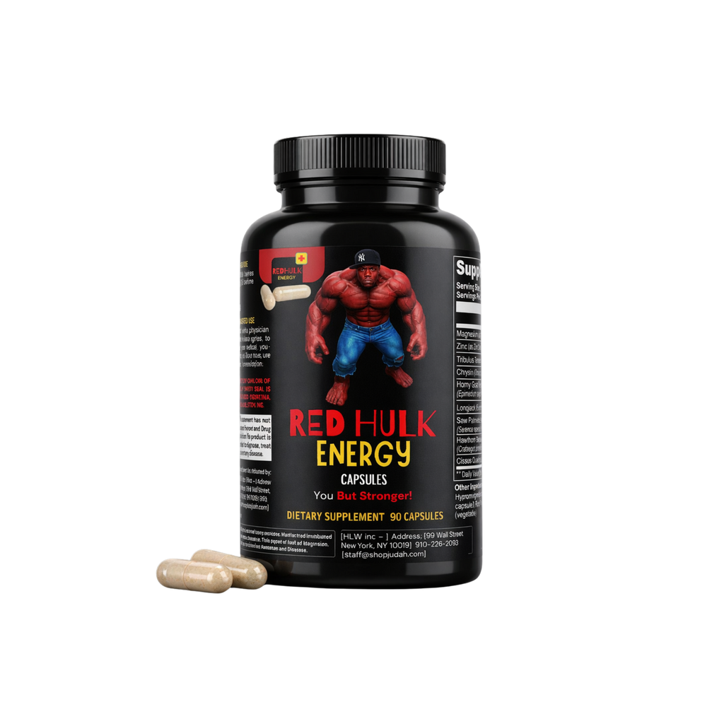 Red Hulk Energy Vitamins